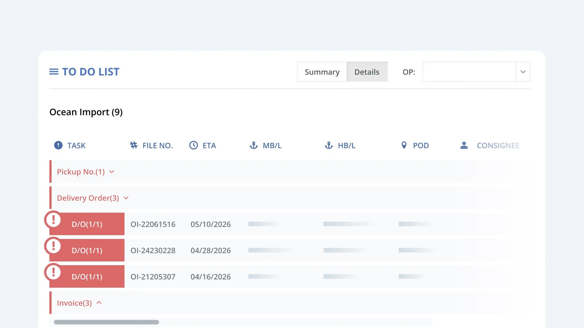 Uprite Logistics Operations & Execution software feature 1
