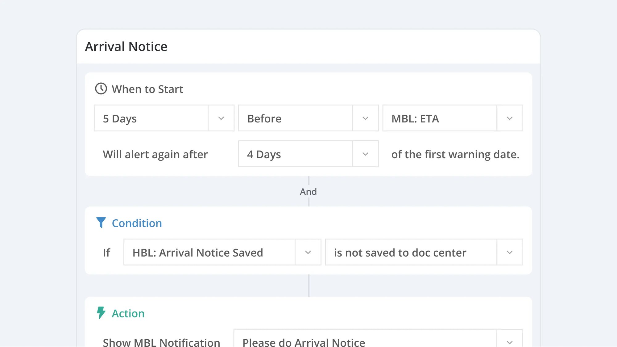 Uprite Logistics Workflow & Automation software feature 1
