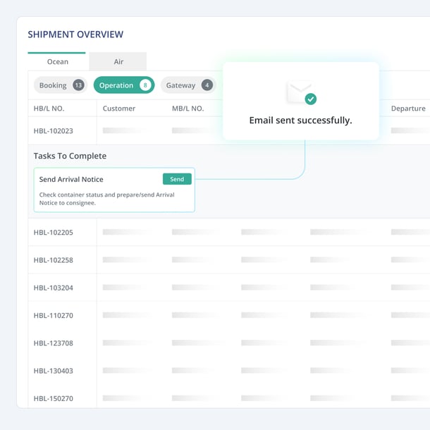 Uprite Logistics AI automation feature 1