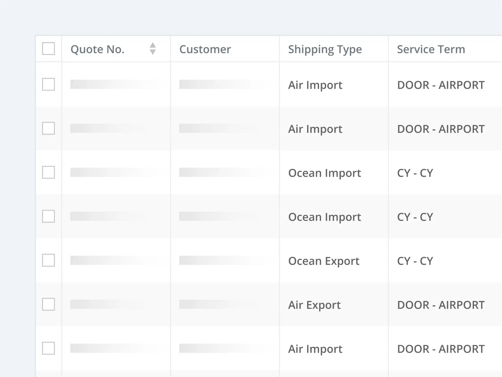 Uprite Logistics rate and quoting feature 4